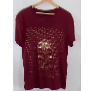 Authentic Alexander Mcqueen 14 SS Dot Skull Tee Size S